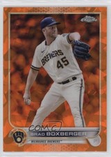 2022 Topps Chrome Update Sapphire Edition Orange /25 Brad Boxberger #US61 r9d