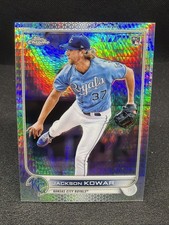 2022 Topps Chrome - Jackson Kowar #188 Prism Refractor (RC) KC Royals
