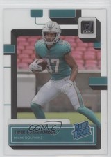 2022 Panini Clearly Donruss Rated Rookie Erik Ezukanma #89 0xe0