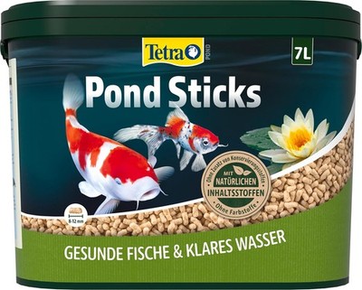 Tetra Pond Sticks Teichfutter 7l Eimer für alle Teichfische - gesundes Wachstum