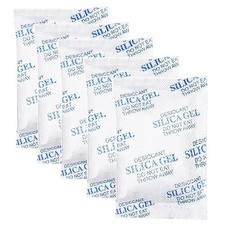 Share 15 Pack 20 Gram Silica Gel Packs Desiccant Packets for Storage Moisture Pa