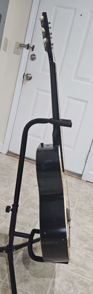 Guitarra Acústica Chris Adjustomatic Parlor Años 50 Años 60 De Colección Foto 4 de 4