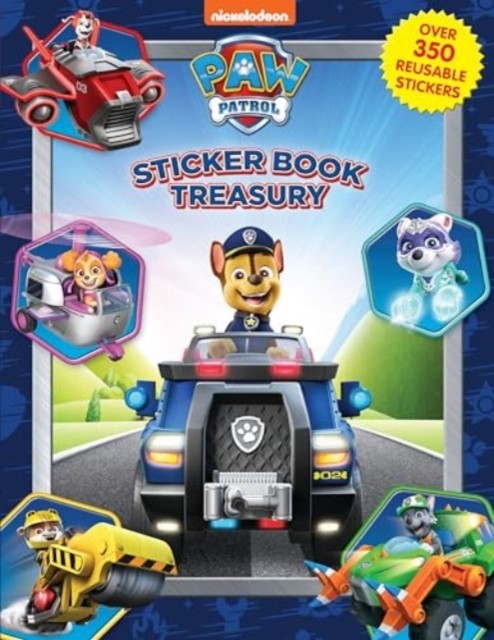 Paw Patrol Vehicles Sticker Book