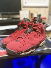 Jordan Air Jordan 6 Retro Toro Bravo Varsity Red/Black Suede High Top CT8529-600