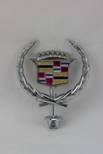 Cadillac Hood Ornament Emblem Vintage Crest