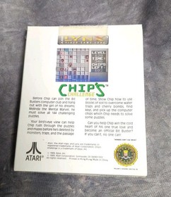 New Factory Sealed Chip's Challenge Atari Lynx Video Game Card 1989
