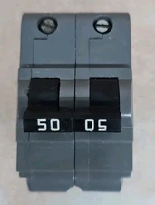 UBIF-250N 50 Amp 2 Pole FPE  UBInc. Circuit Breaker SEE PICS