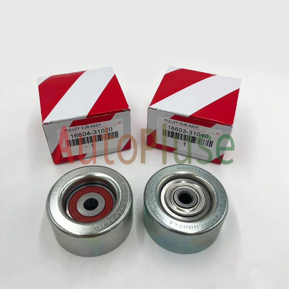 For Lexus 2007-2014 GS350 Serpentine Drive Belt and Idler Pulley Kit US - Imagem 2 de 4