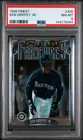KEN GRIFFEY JR 1996 TOPPS FINEST 305 UNCOMMON PSA 8 NM-MT MARINERS HOF
