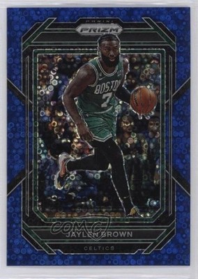 2022-23 Panini Prizm Fast Break Blue Prizm /150 Jaylen Brown #2 7n6
