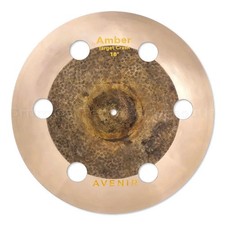 Avenir Amber 6-Hole Target Crash Cymbal 18"