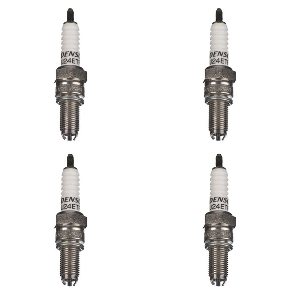 Denso ZüNdkerze U24ETR 4Er Set (FüR: Triumph Trophy 1215 ABS V13VH 13-14 )-image