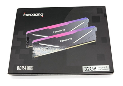 32GB 2x 16GB Fanxiang RGB Gaming RAM Speichermodule PC4-3600 DDR4 3600MTs CL18