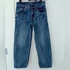Flypaper bootcut jeans sz 7 EUC LN flap pockets