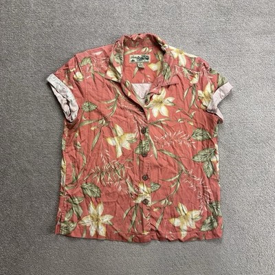 HAWAII Hemd Hawaiishirt Floral S Magnum Rockabilly Hawaiianer Aloha 31416 Rosa