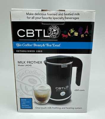 The Coffee Bean & Tea Leaf Milk Frother Model LM24 CBTL Milk Frothing & Heating