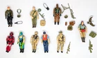 GI JOE ARAH Action Figures 9 Complete 1984 Vintage G.I.