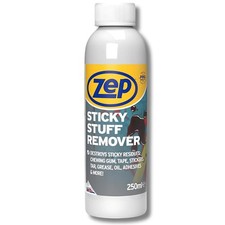 Zep Sticky Stuff Remover 250ml adhesive remover glue remover sticker remover