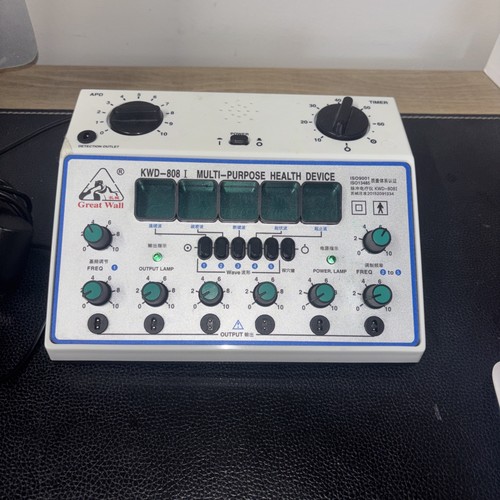 Electric Acupuncture Stimulator Machine Set Massage Device 6 Outputs Patch