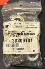 Lau 38209101 LAU L38209101 Cartridge Bearings 3/4 inch 1-13/16" OD L36-438