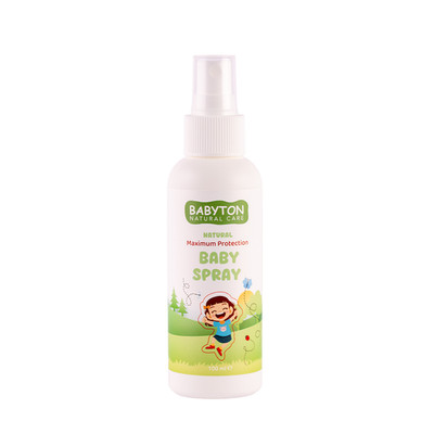 Babyton Organic Schutz Baby Spray 100ml   Natur, Vegan, Für Sensible Haut
