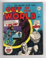 1959 CHARLTON OUT OF THIS WORLD #14, #2, #12, #13, #16 & OUTER SPACE #22 RARE UK
