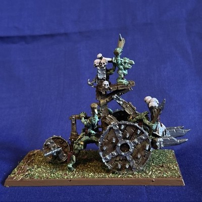 Snotling Pump Wagon sehr gut bemalt Gloomspite Gitz Warhammer Sigmar (U322)