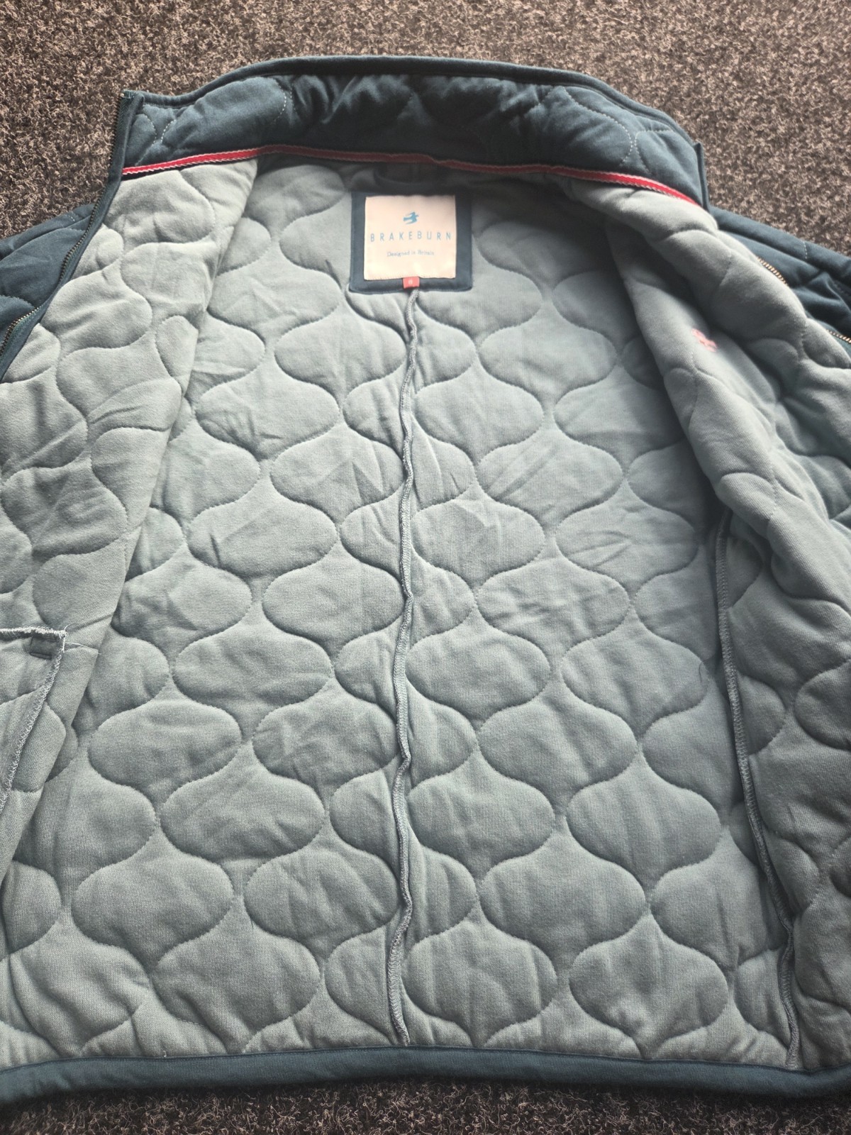 Brakeburn Blue Quilted Jacket – Women’s Size 8 – Lightweight & Stylish image 7