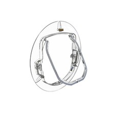 Hakuna Pets Ultra Clear Pet, Cat and Dog Door with 4-Way Locks for Screens, G...