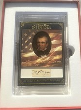 James Polk HANDWRITTEN WORD PRESIDENT**RARE WORD 2025 A Word From POTUS FreeShip