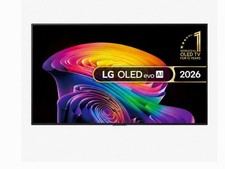 LG OLED48C64LA 48in OLED evo AI C6 4K Smart TV 2026 (Scuffs/Line/Missing Stand)