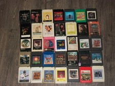 Lot of 82 Rock Pop 8 Track Cartridge Tapes Untested