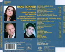 HANS SOMMER: SAPPHOS GES  NGE; GOETHE-LIEDER NEW CD