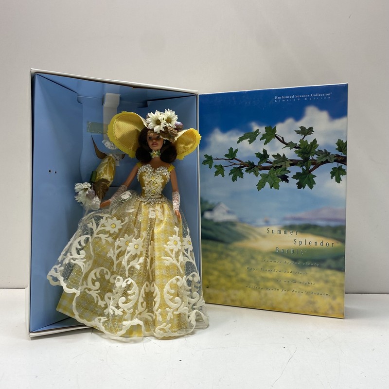 Barbie Summer Splendor Enchanted Seasons Collection Limited Edition Doll New