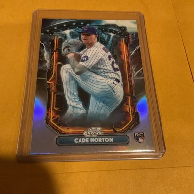 2025 Topps Chrome Cosmic Extraterrestrial Talent ET-30 Cade Horton Cubs RC