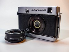 VINTAGE SOVIET HALF-FRAME CAMERA CHAIKA-2  Detachable M39 Industar-69 28mm f/2.
