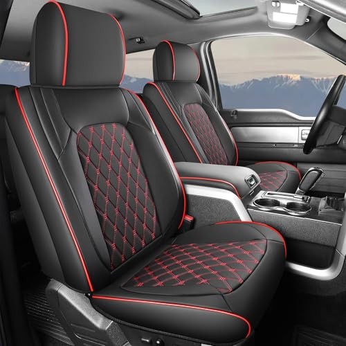 Silverado Leather Seat Covers| Waterproof Pickup Truck Custom Seatcovers Full - Picture 2 of 7