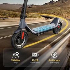 10 Inch 350W Adult E-Scooter 30KM Range for Efficient Commute Teenager Max 120kg