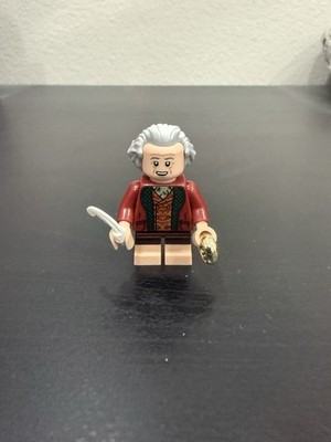 LEGO Icons: Bilbo Baggins Minifigure 10354 The Shire lor144 (+ Quill, Ring, Sit)