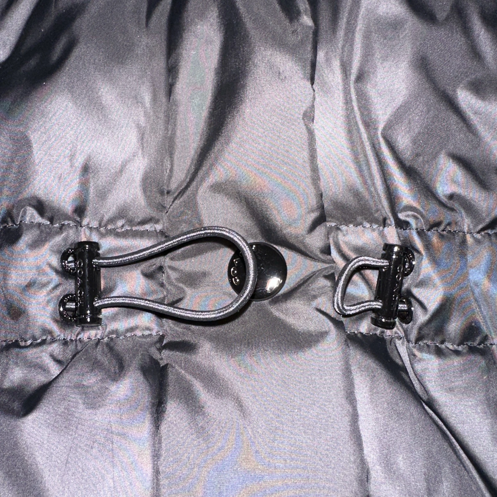 Cappotto piumino donna Coach nero cappuccio nero lunghezza media tg med $695