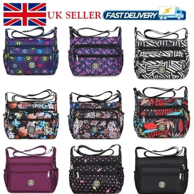 Ladies Messenger Cross Body Bag Women Shoulder Over Holiday Travel Handbag Bag