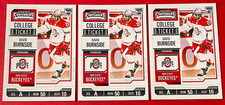Davis Burnside (3 Cards) - Ohio State Buckeyes 2025 Panini NIL * FREE SHIPPING!