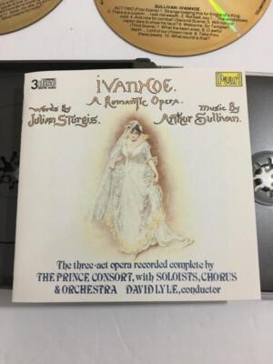Julian Sturgis, Arthur Sullivan - Ivanhoe - Opera Romantic CD (1989) Audio