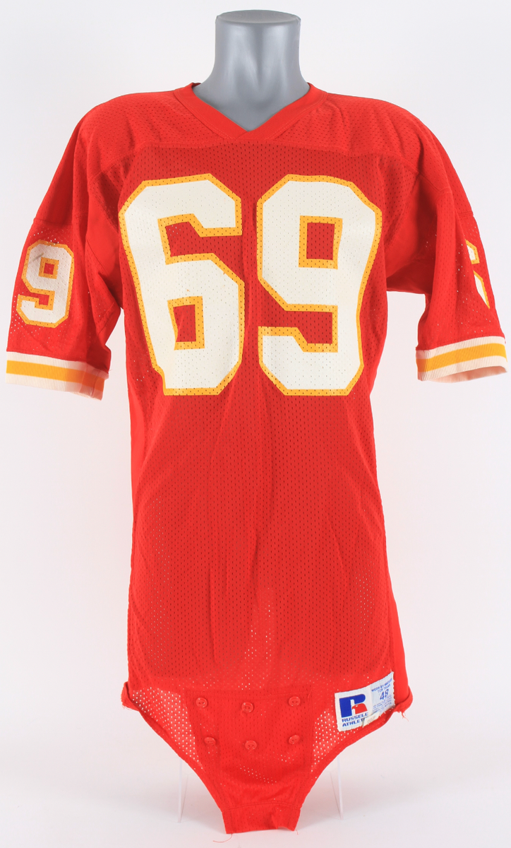 コリンチャンス ゴールキーパー ユニフォーム　80s　SCCP 選手　支給 1980s Kansas City Chiefs Game Used Worn Football Jersey #69