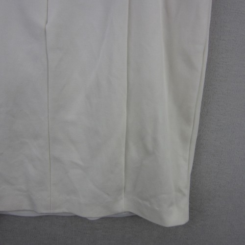Forever New Dress Womens 12 Off White Straight Stretch Lace Trim Sheath Event - Picture 9 of 17