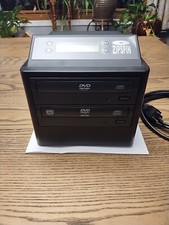 Zipspin CD/DVD Duplicator CD DVD Copier DVD-121-PRO-WM -- tested --