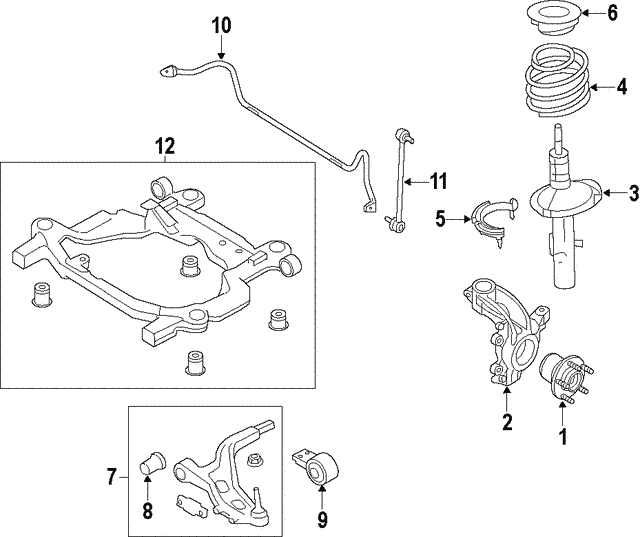 Genuine Ford Strut 2016 2019 Ford Explorer FB5Z18124X eBay