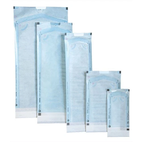 1000 Self-Sealing Sterilization Pouches 2-1/4” x 4”  Color Changing- Free Ship! - product listing photo