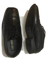 Stacy Admas youth boys Black Dress Shoes Size 2M