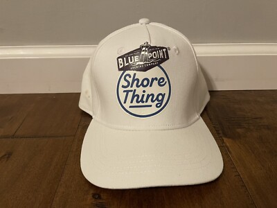 Blue Point Brewing Company Shore Thing Beer Long Island New York White Hat Cap